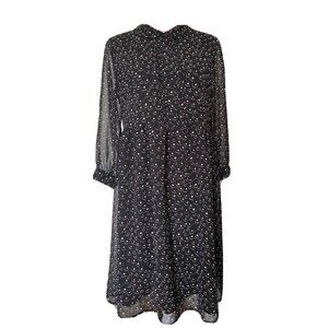 NWOT Uniqlo peter pan collar dress